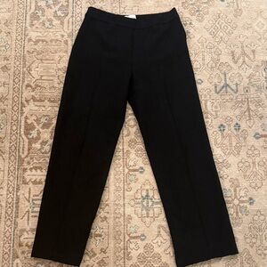 High Sport Kick Stretch Cotton Cropped Flared Pants
